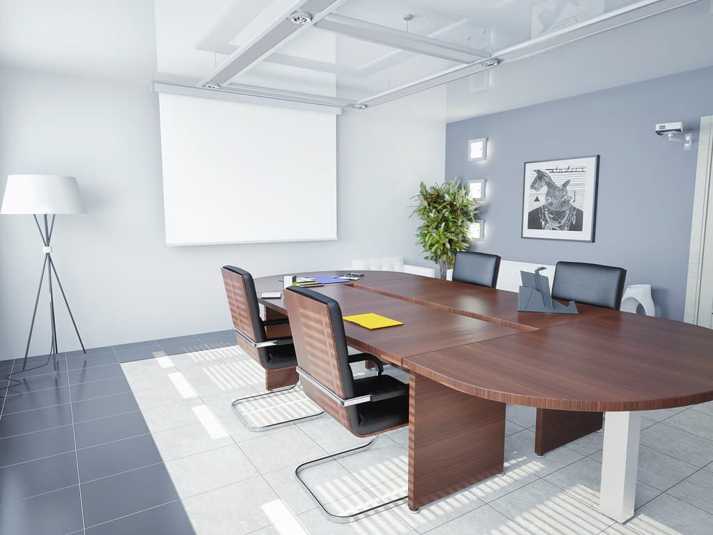 Bureau haut standing — open space