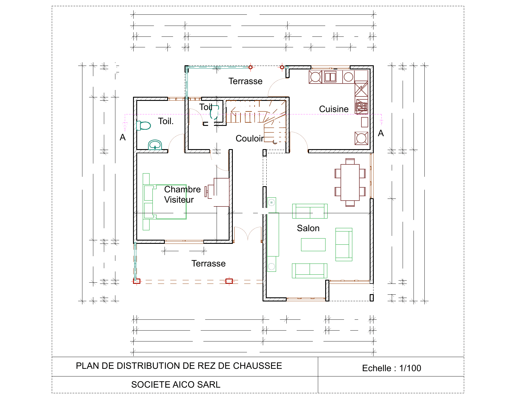 Duplex — Rez-de-chaussée
