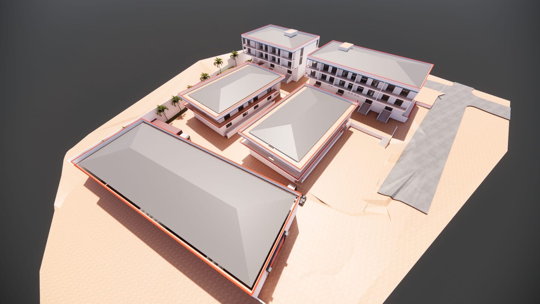 Complexe commercial — vue 2