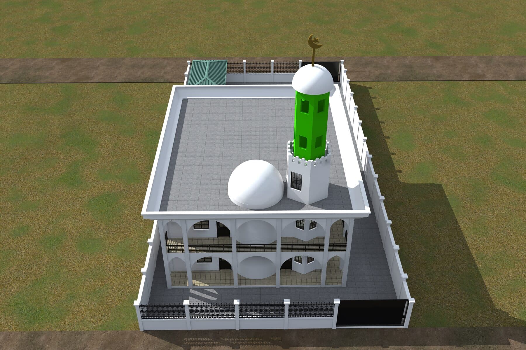 Mosquée — vue 3