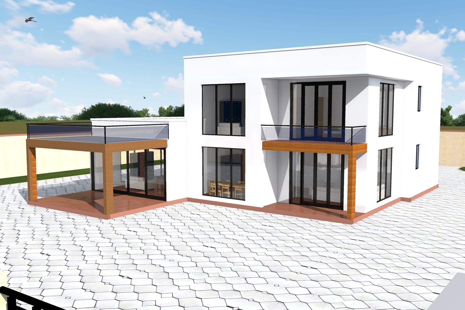 Duplex contemporain — vue 3