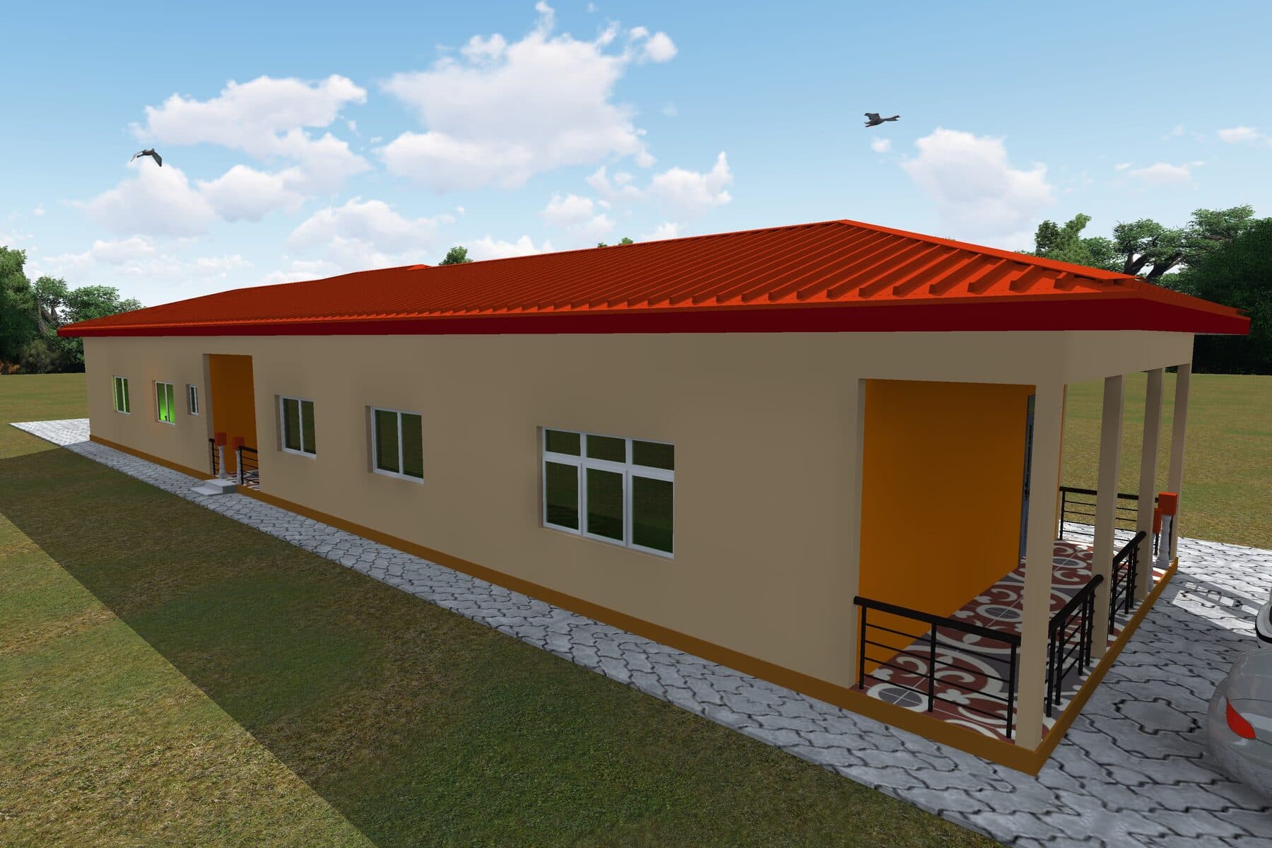 Villa de plain-pied — vue 3